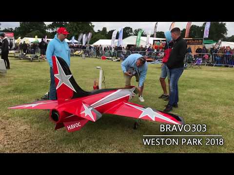 Elite Aerosports Havoc RC Jet Turbine: MWM Warbirds Pilot Mike Donnelly Takes on Weston Park 2018