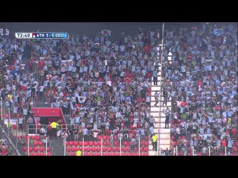 Gol de Nolito (1-1) en el Athletic Club - Celta de Vigo - HD