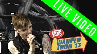 Black Veil Brides: &quot;Shadows Die&quot; Live [Vans Warped Tour 2013]