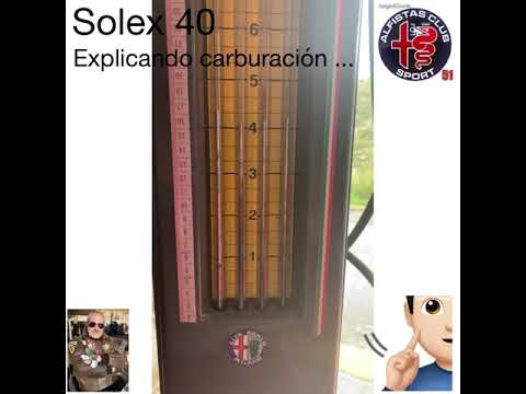 Como carburar Solex 40