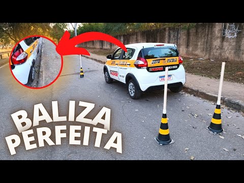 PASSO A PASSO - BALIZA VISÃO DO MOTORISTA * deu bom *