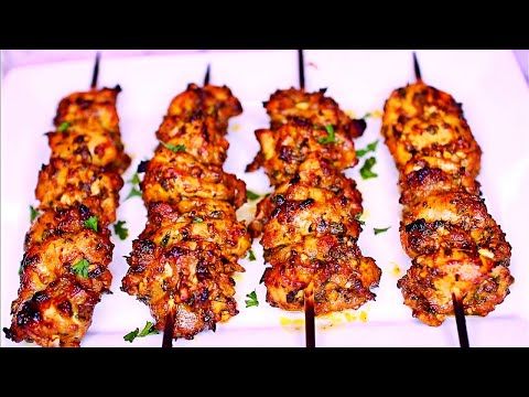 Easy Baked Chicken Thighs Skewers Recipe