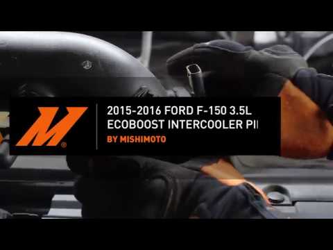 2015-2016 Ford F-150 3.5L Ecoboost Intercooler Pipe Kit Installation Guide by Mishimoto