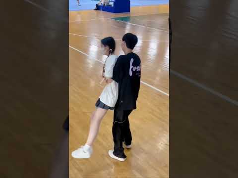 Do you have a copier like her? #FallingInTheCutestWay #douyin #tallandshortlove #couplegoals