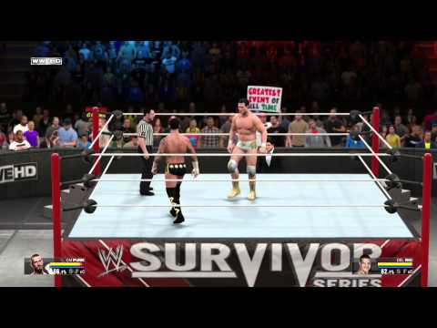 WWE 2K15 Gameplay: CM Punk vs Alberto Del Rio - 2K Showcase Part 8 (Xbox One)
