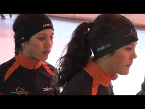 IJmuidense schaatstweeling droomt van Winterspelen: "Een medaille zou prachtig zijn"