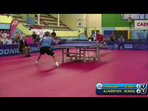 MOMENT МОМЕНТ LIVENTSOV - PERSSON 5 #France #Club #Championships #tabletennis #настольныйтеннис