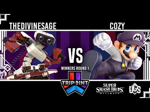 Tripoint Smash 125 - Winners Round 1 - TheDivineSage(ROB) Vs. cozy(Mario)