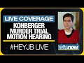 Bryan Kohberger Motion Hearing in Idaho Murder Trial | #HeyJB Live with Lawyer You Know