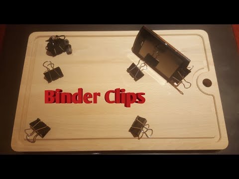 5 Binder Clip Life Hacks