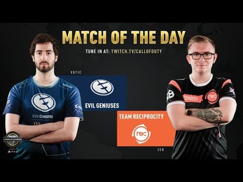 Evil Geniuses vs Team Reciprocity | CWL Pro League 2019 | Division A | Week 8 | Day 4