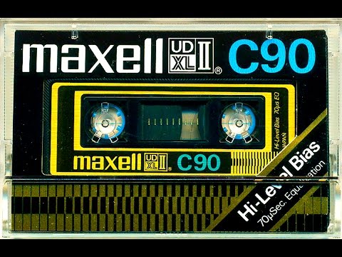 Unboxing Audio Cassette MAXELL UD XL II C90