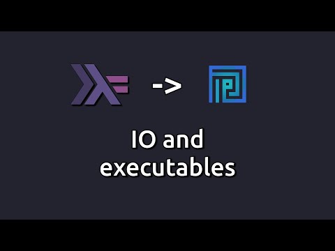 Plutus oriented  Haskell - IO and executables