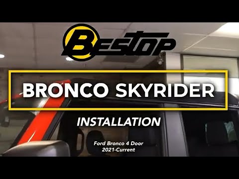 Bronco Skyrider Installation Walkthrough