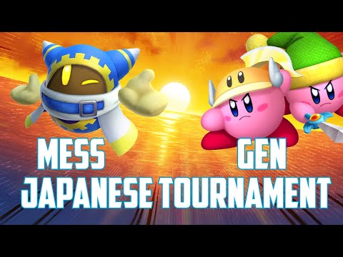 Gen (Sword/Cutter) vs mess (Magolor) - Japanese Kirby Fighters 2 Tournament - 11th Snofai