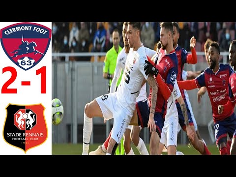 Clermont VS Rennes 2-1 Extended Highlights & All Goals 2022  || Cunha || Jordan || Santamaria