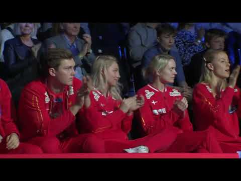 Match point - Denmark (Anders Antonsen) vs Germany (Max Weisskirchen) - EMTC 2019