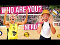 Nerd challenges the BEST volleyball players. PRANK