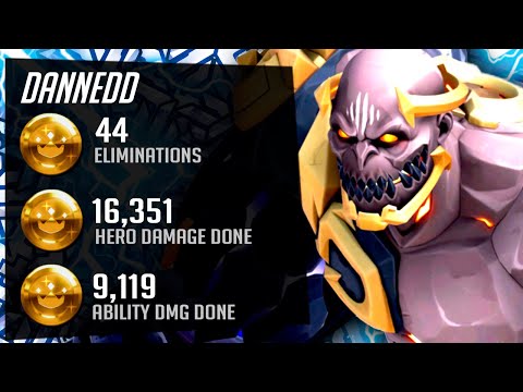 Dannedd Rank 77 Doomfist Main - 44 elims! [ Overwatch Season 31 Top 500 ]