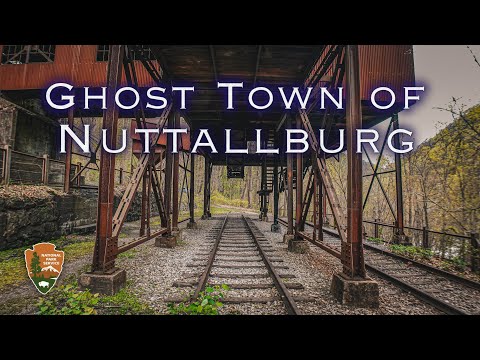 Ghost town of Nuttallburg -- West Virginia coal mine New River Gorge