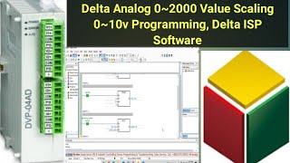 Download the video "Delta Analog 0~2000 Value Scaling 0~10v Programming, Delta ISP Software"