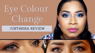 Changing My Look | Coloured Contact Lens Review | Just4Kira |Sheri Approved