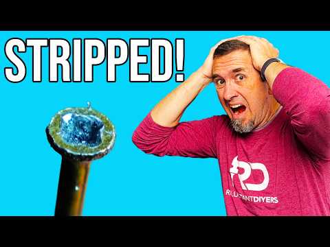 6 Ways to REMOVE a STRIPPED SCREW - TESTED