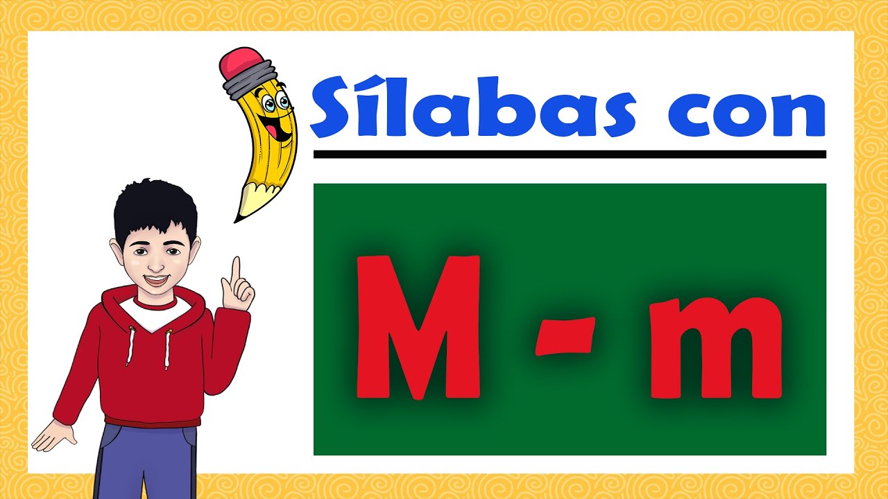 La letra M | Aprende a leer y escribir las silabas | ma me mi mo mu | Fácil y divertido