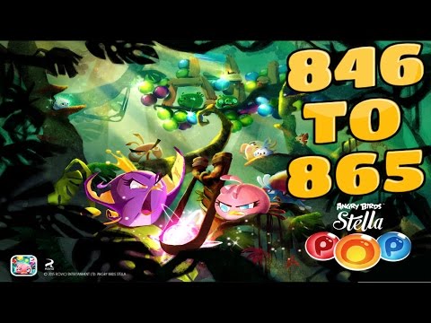 Angry Birds Stella Pop Levels {846 To 865} Walkthrough For Android & iOS