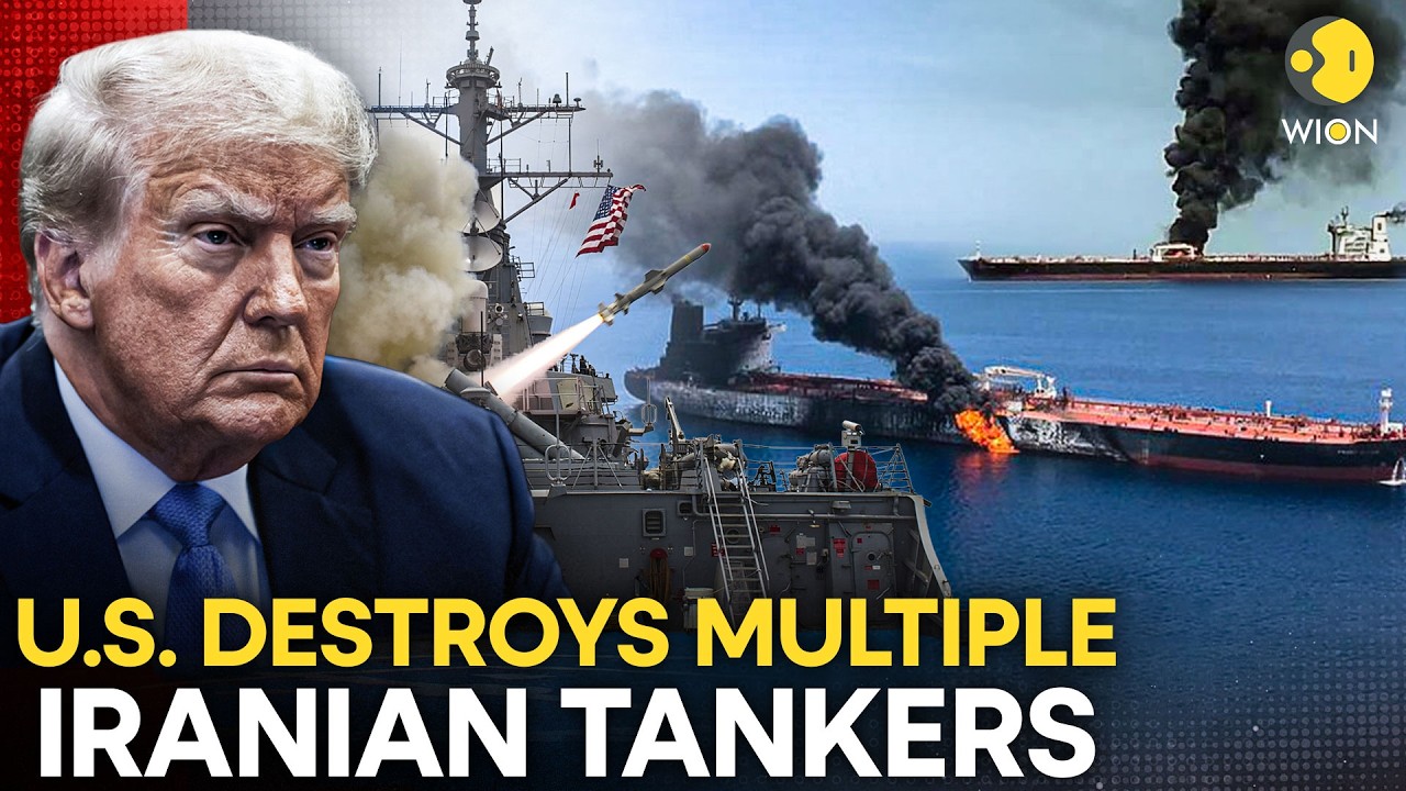 US-Iran War LIVE: US DESTROYS Five Iranian Oil Tankers After Attack On Navy Warship | WION