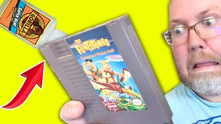 SOMEONE SUPER GLUED THE SCREWS IN MY NES GAMES!