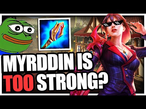 STAFF OF MYRDDIN IS INSANE NOW? - Joust - Smite
