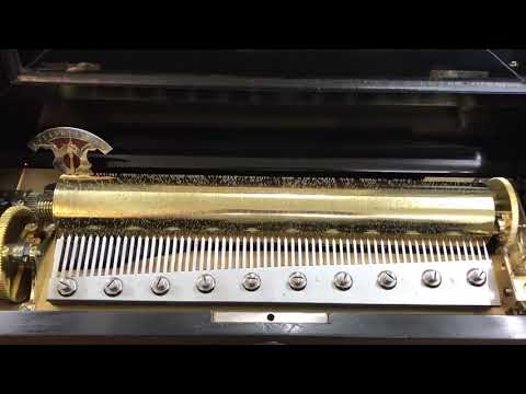 A Wandering Minstrel I, The Mikado. Gilbert & Sullivan 1885. Comic Opera. 12 Air P.V.F Musical Box