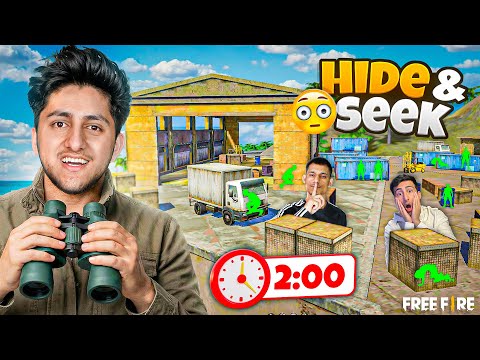BEST Hide & Seek in Mill with 30 Players Can I Find Them In 20 Minutes – Free Fire Custom Room