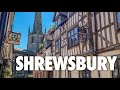 A DAY IN SHREWSBURY (Solo Travel Vlog) 4K