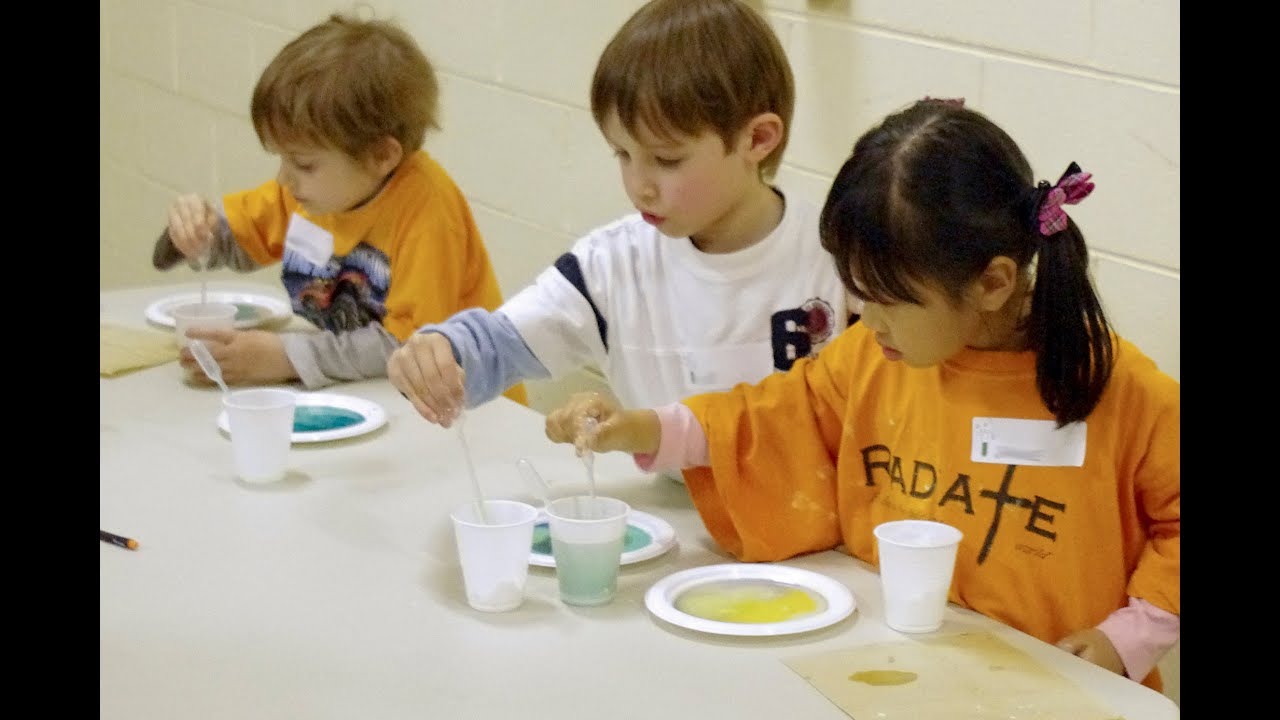 How to create a milk rainbow - FUN science activity!