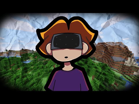I Spent a Day in VR Minecraft