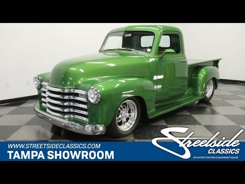 350 V8-Powered 1949 Chevrolet 3100 Restomod