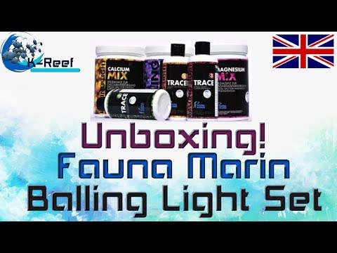 (ENG) Unboxing Balling light set Fauna Marin