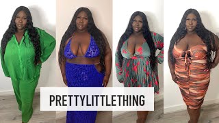 A PRETTYLITTLETHING HAUL YOU NEED TO WATCH | PLUS SIZE TRY ON HAUL | PLT VACATION HAUL