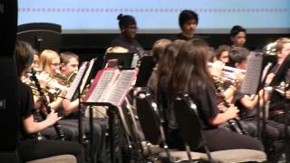 RUSD Middle School Honor Band at REEF Best Event Ever (3-14-2016)
