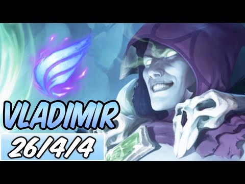 FULL AP BURST 45% CDR VLADIMIR MID | 62k DMG | Build & Runes | League of Legends