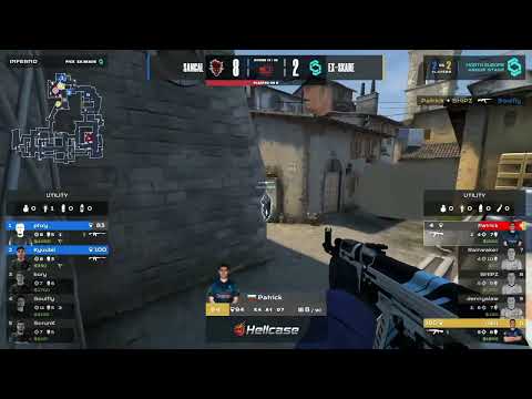 phzy 1vs2 clutch - SANGAL VS EX SKADE - NORTH EUROPE PLAYOFFS - CSGO