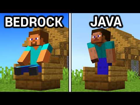 88 Java vs Bedrock Differences You Never Noticed!