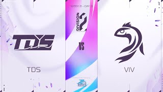 LFL Division2 Spring Split 2023 - W8D3 - TDS vs VIV
