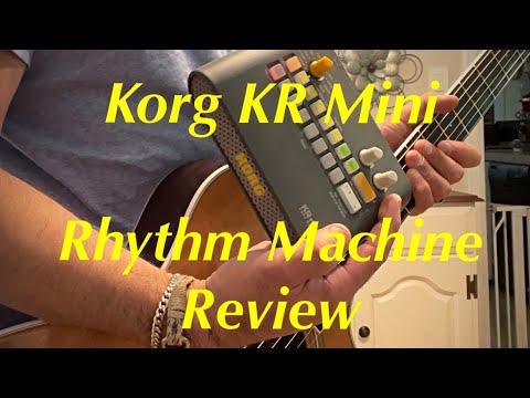 Korg KR Mini Rhythm Machine Review & Demo