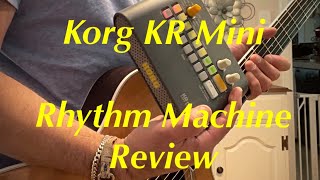 Video thumbnail for Korg KR Mini Rhythm Machine Review & Demo by AcousticJam Dad