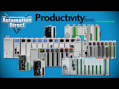 Productivity PLCs from AutomationDirect | Powerful, Scalable Control from Hobby to Industry