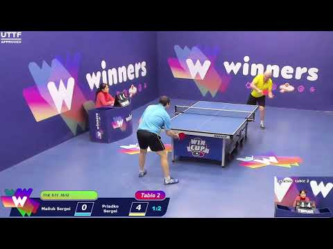WINners CUP table 2  08.01  Maliuk Sergei - Priadko Sergei   19:30