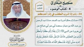 [173] حديث: أن رجلا رأى كلبا يأكل الثرى من العطش ["كتاب الوضوء - باب الماء الذي يغسل به شعر الإنسان]